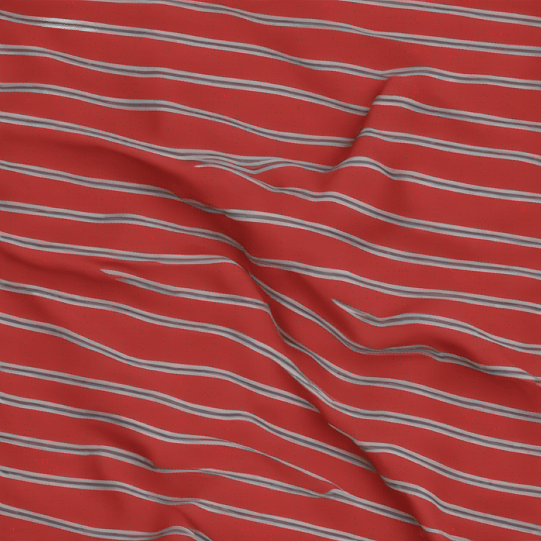  striped polo shirt red emoji