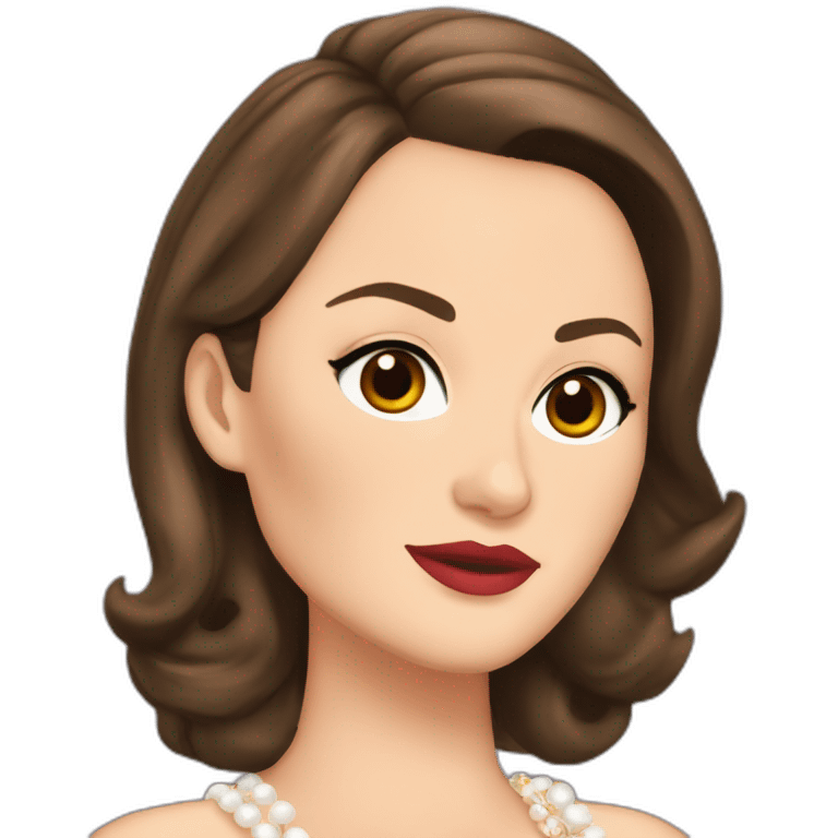 Blair Waldorf from Gossip Girl emoji