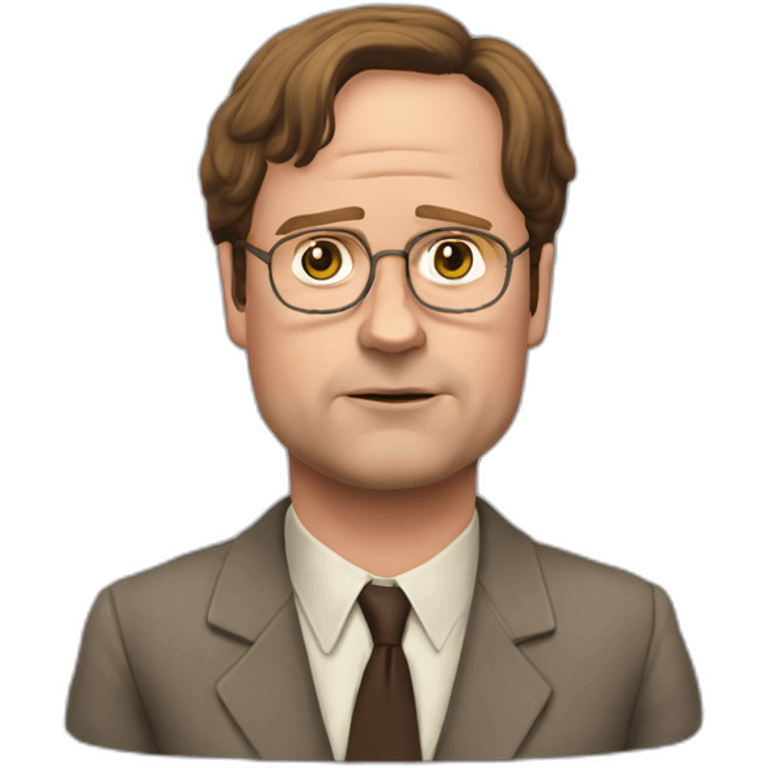 dwight schrute emoji