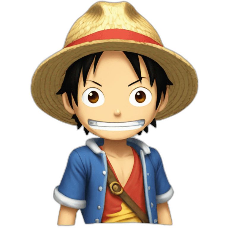 Luffy emoji