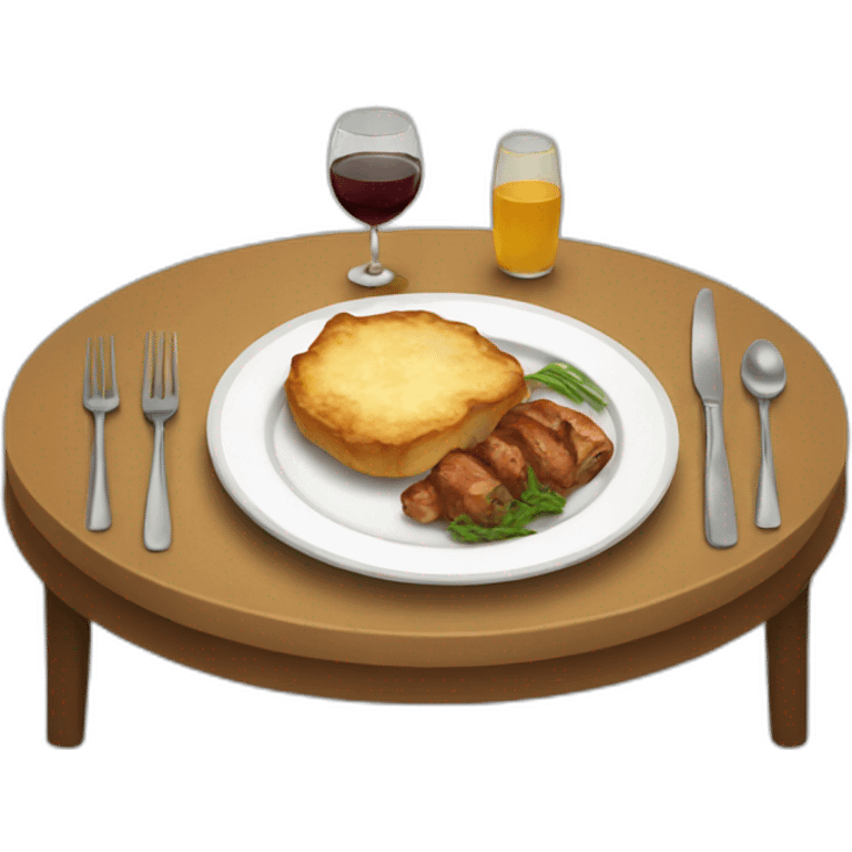 dinner emoji