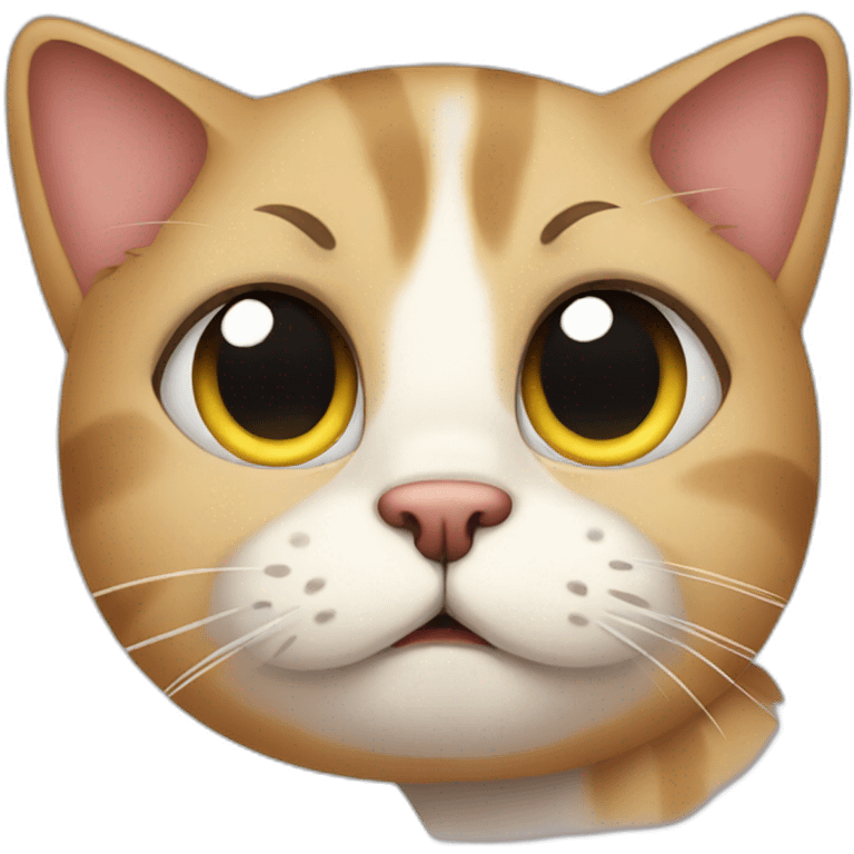 Cat sad emoji