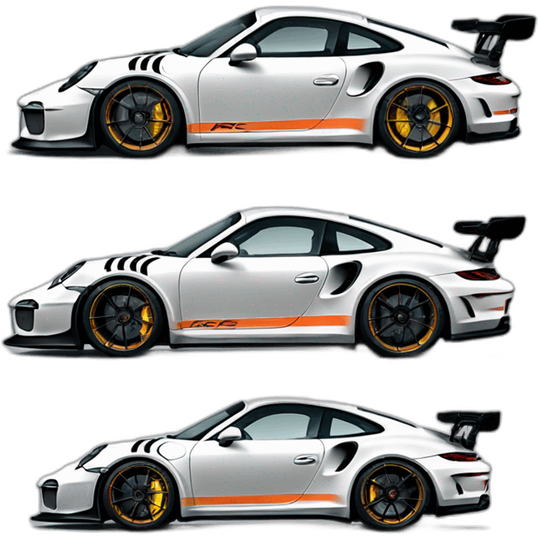 Porshe gt3 rs emoji