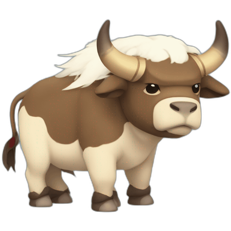 appa flying bison with arrow on forehead from avatar the last airbender emoji