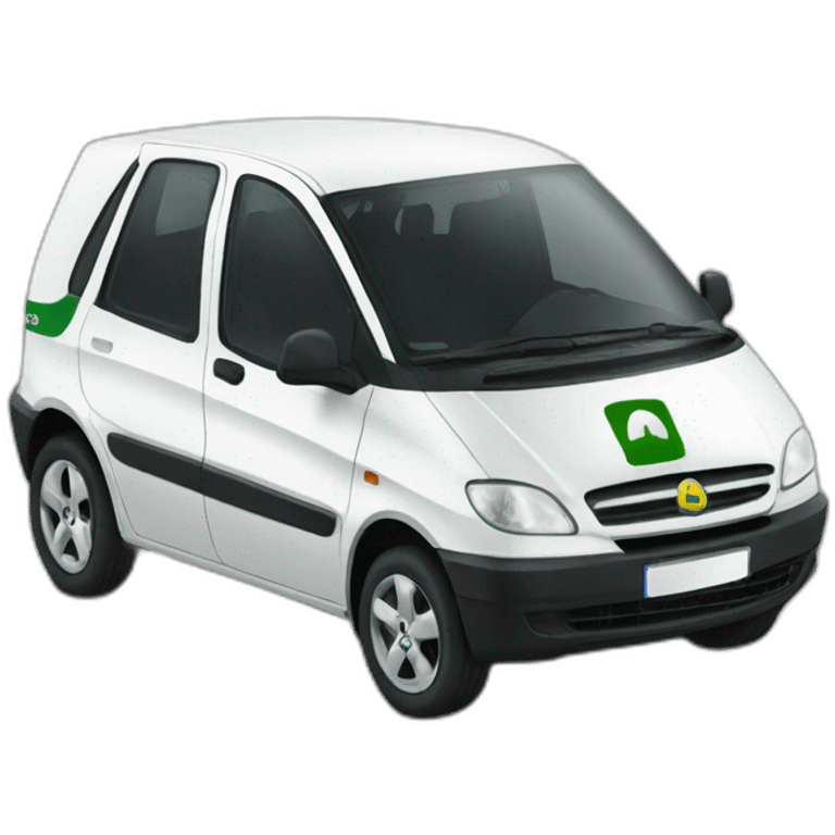 Europcar car rental company vehicle emoji emoji