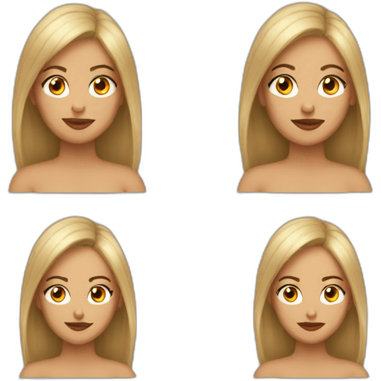 Woman with big boobs emoji