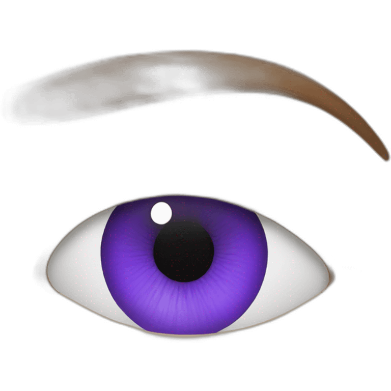 Iris color emoji