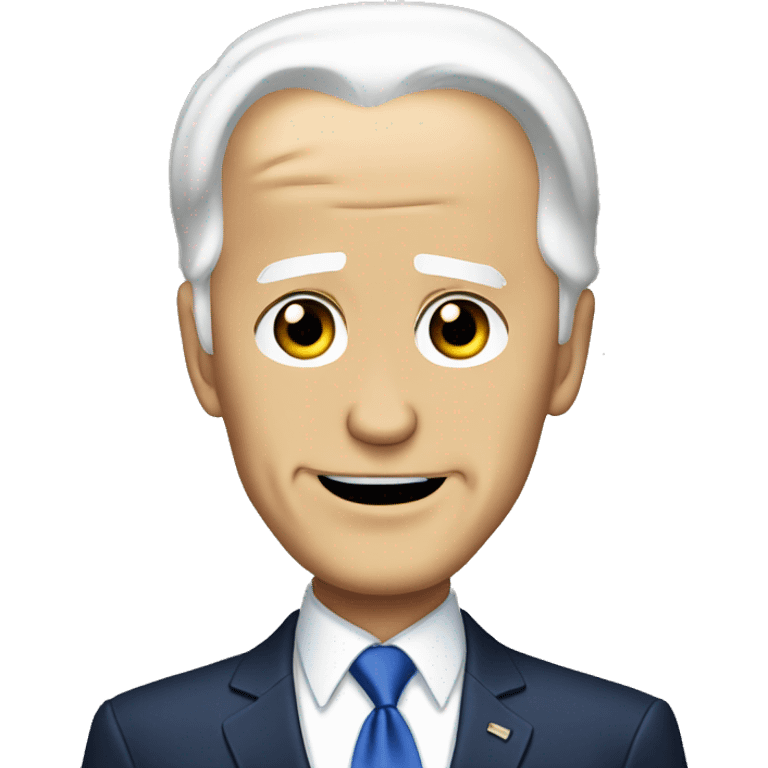 Joe Biden as anime  emoji