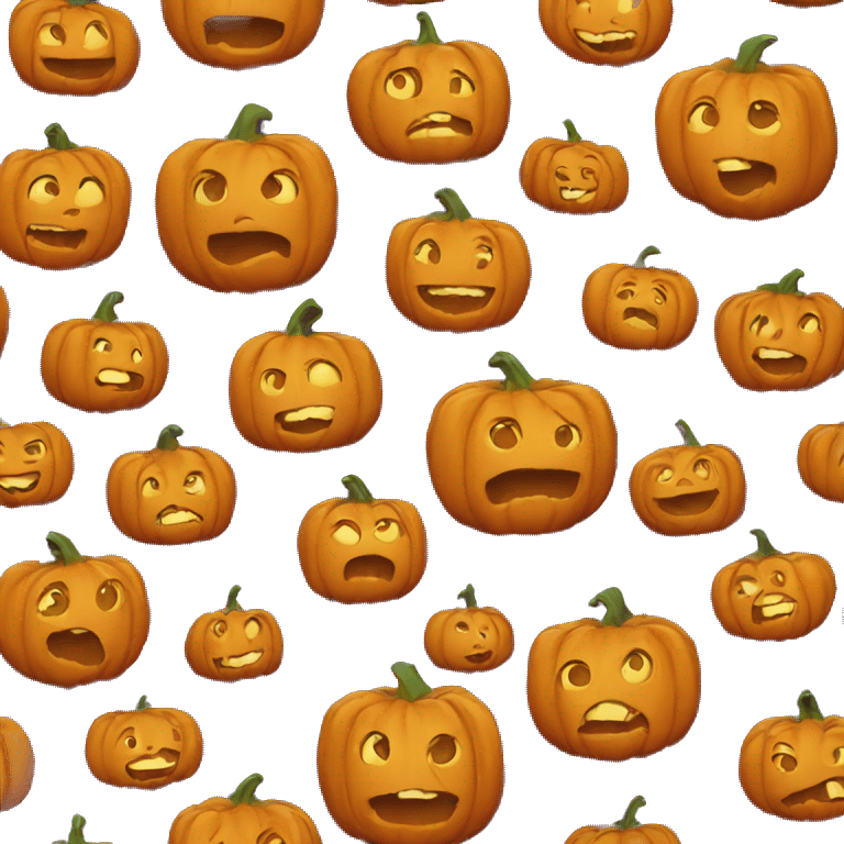 Pumpkin emoji