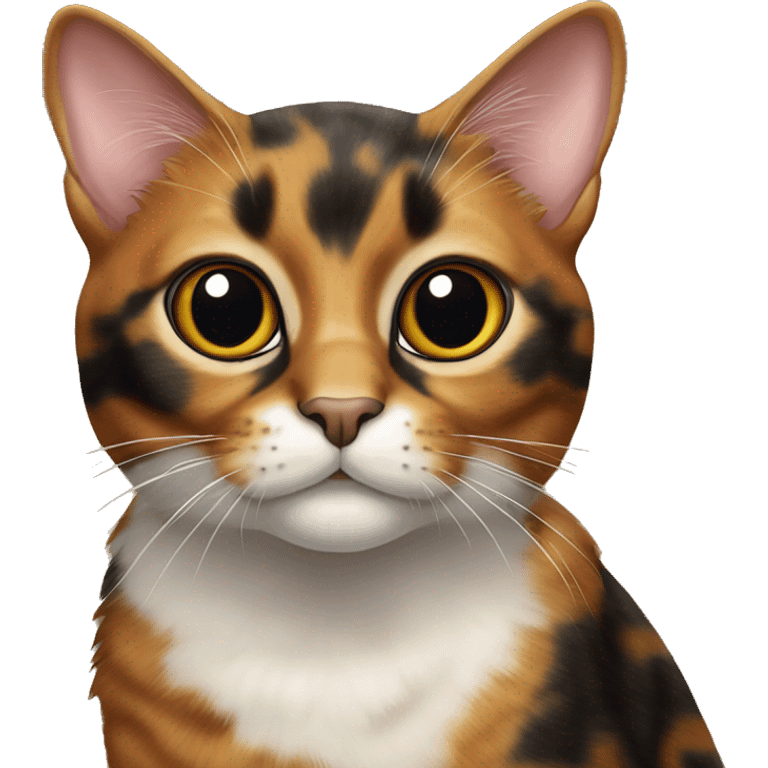 tortoiseshell cat emoji