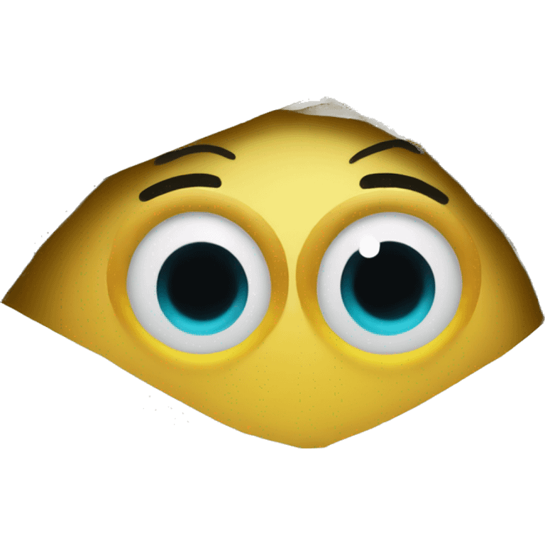 create an eye emoji with dollar signs on top of the eye.  emoji