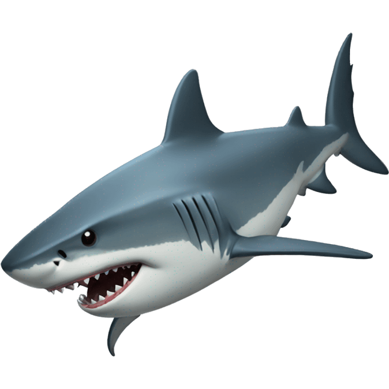 shark with topha emoji