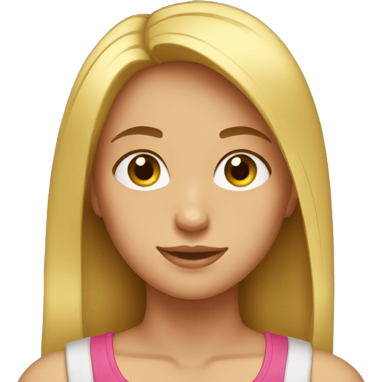 Girl fit emoji