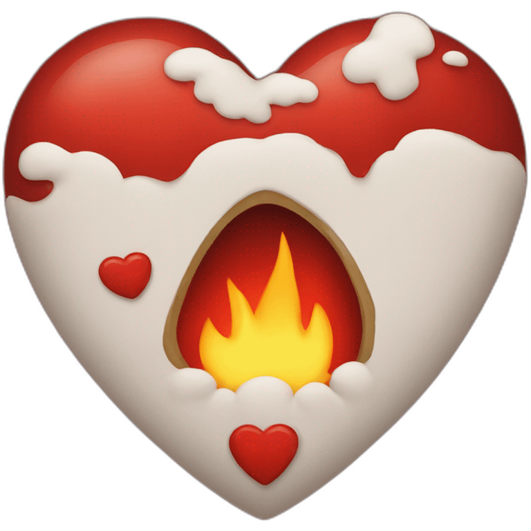 red hearth emoji