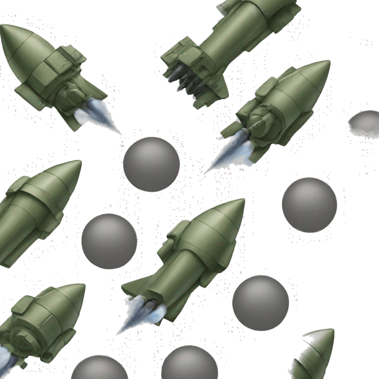 Air defense network launching missiles emoji