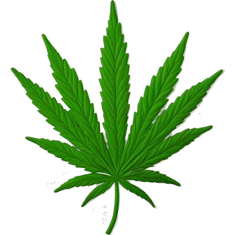 cannabis leaf emoji