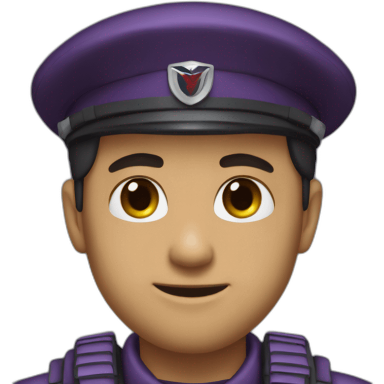 A military pilot with dark purple pilot helmet do this 👍🏻  emoji