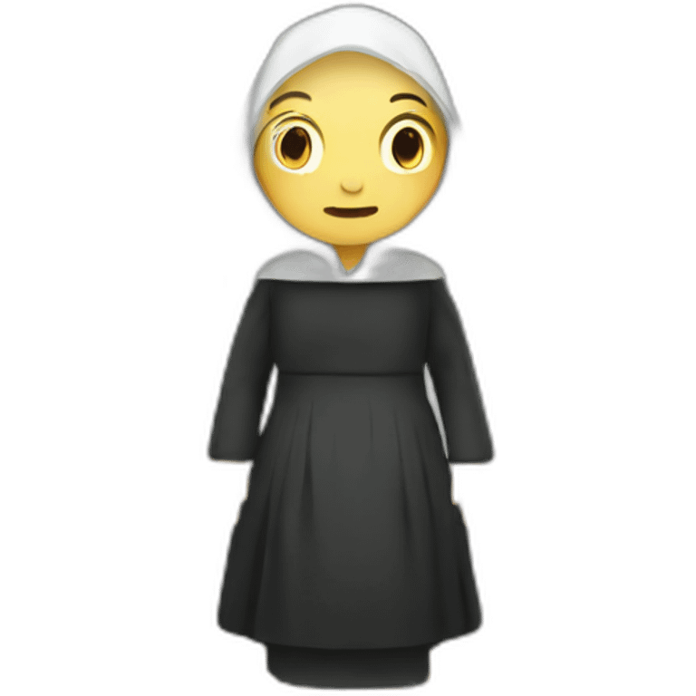 La nonne horreur emoji