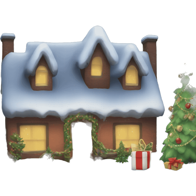 Christmas night emoji