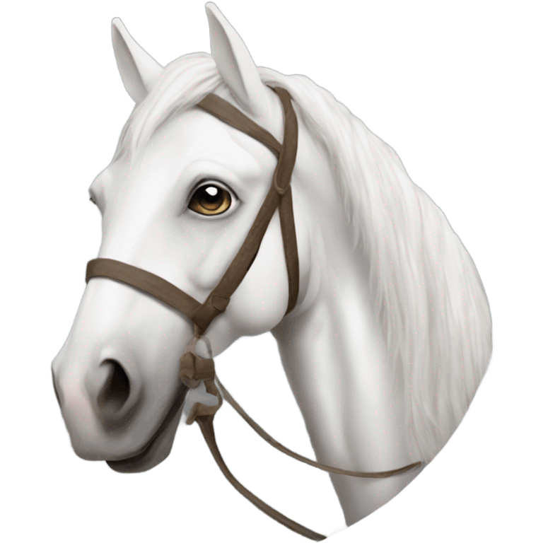 Gandalf the  white on white horse emoji