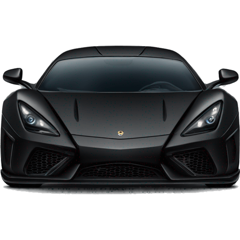 Supercars black emoji