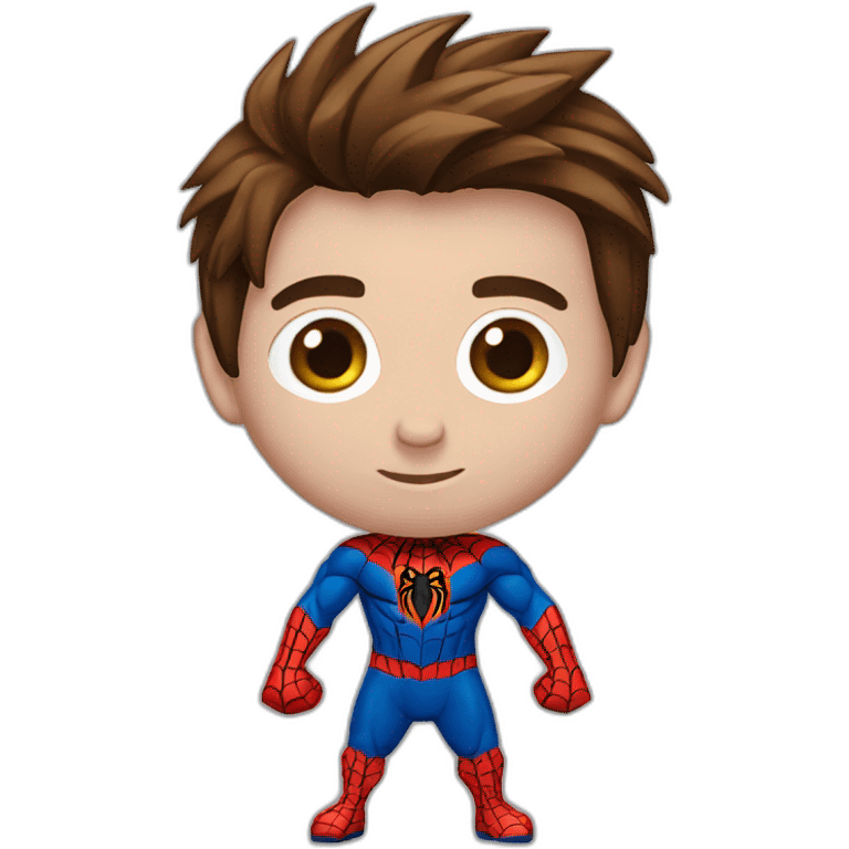 Messi en spiderman emoji