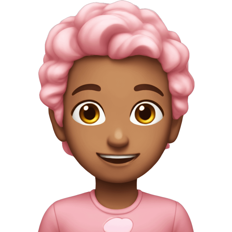 Corazón rosa pastel emoji