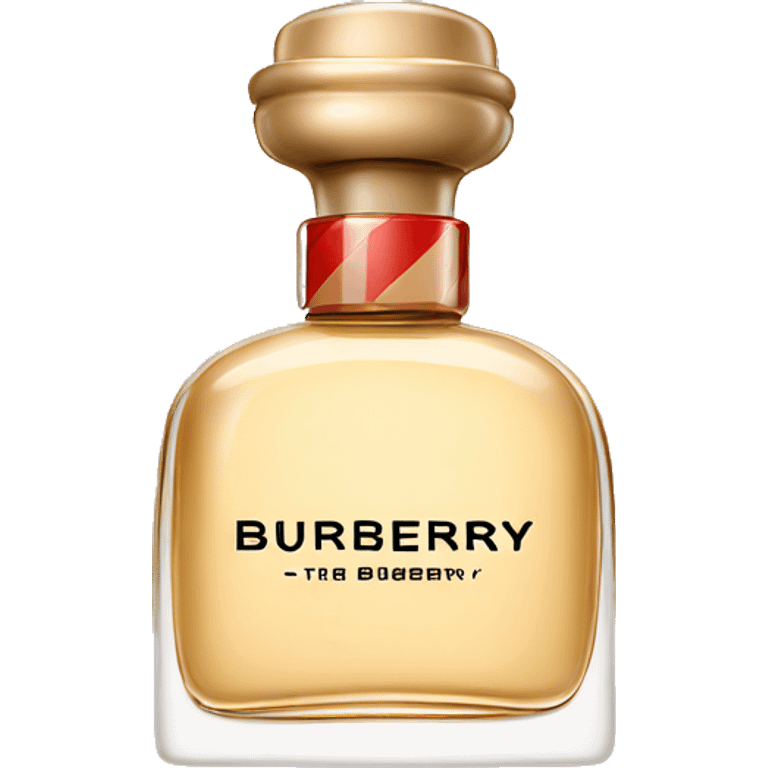 Burberry perfume emoji