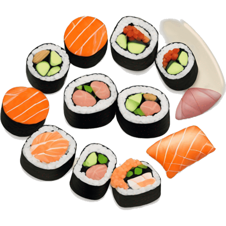 sushi platter emoji