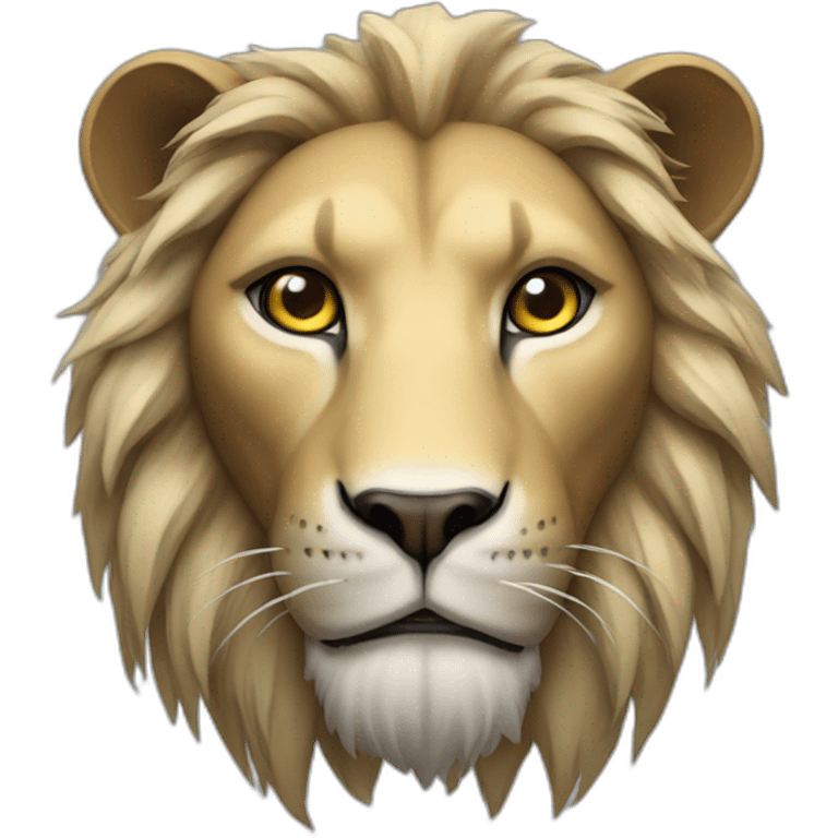 robotic lion emoji