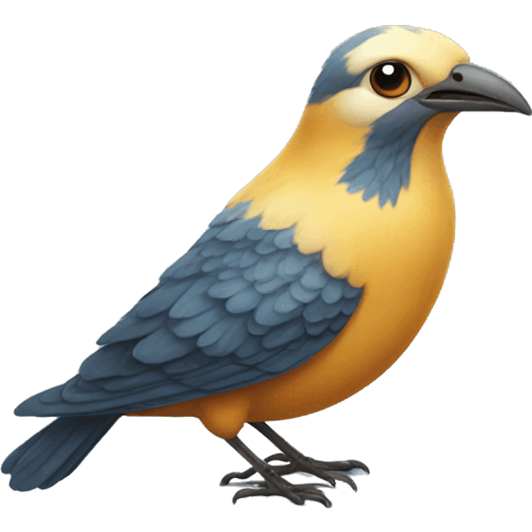 realistic bird emoji