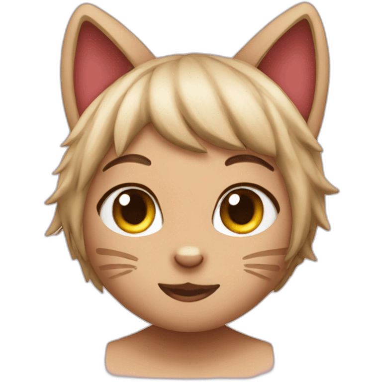 sexy cat ears emoji