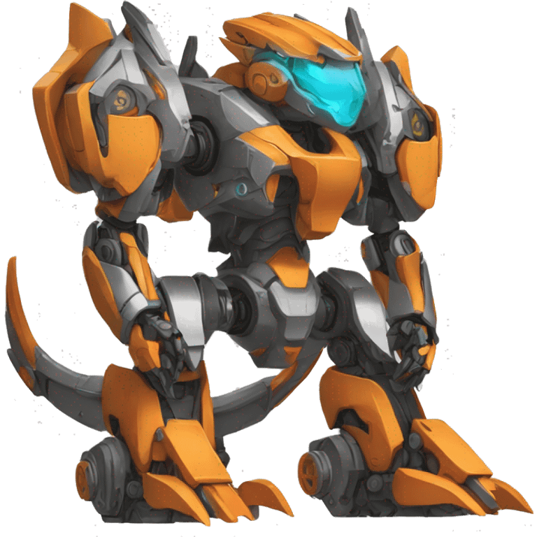 Futuristic Mechanical Medabot-Charizard-Mecha emoji