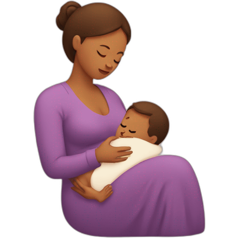 mother breastfeeding emoji