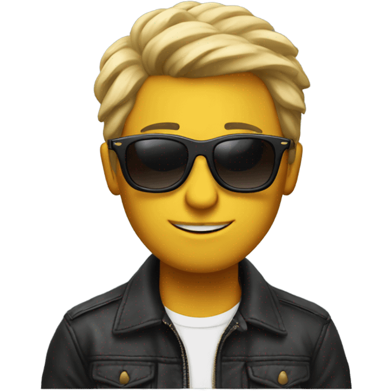 cool dude in shades emoji