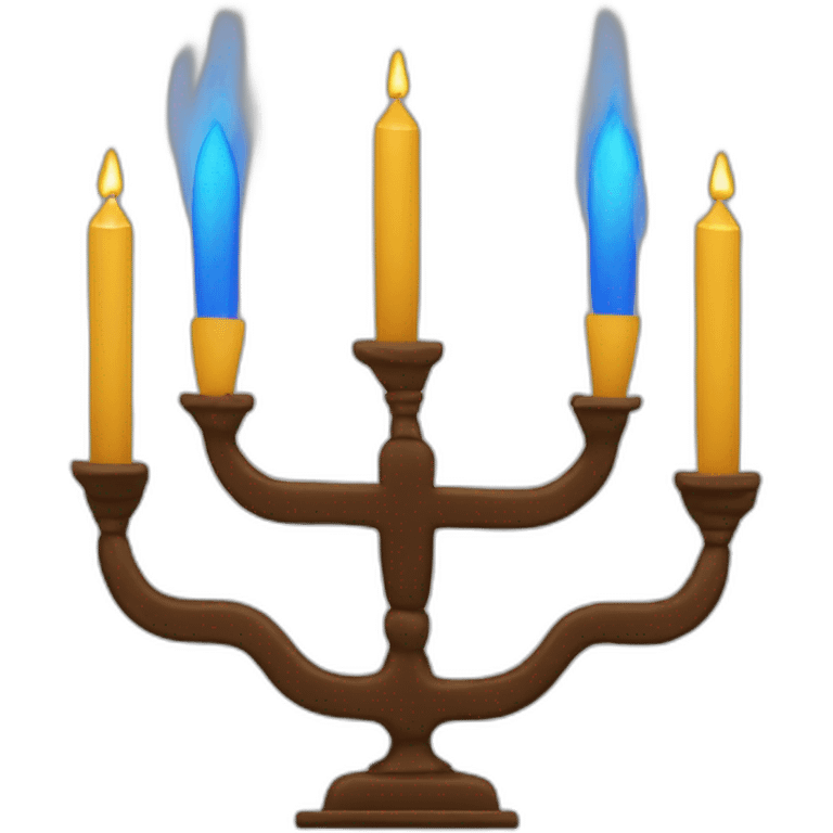 Hanukkiah emoji