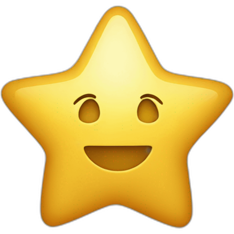 Star in Round coin emoji