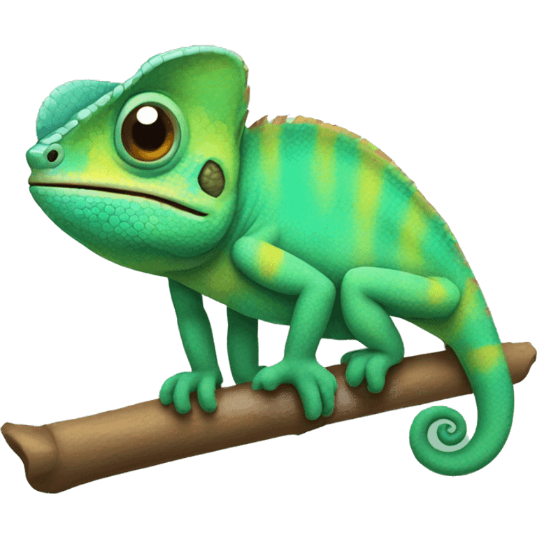 Chameleon emoji