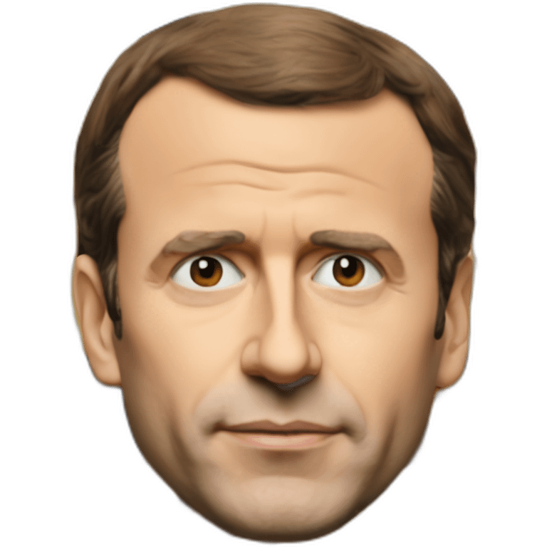 poutine face a macron emoji