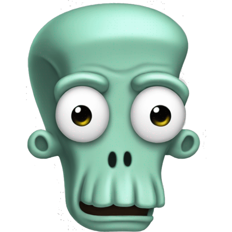 Squidward emoji