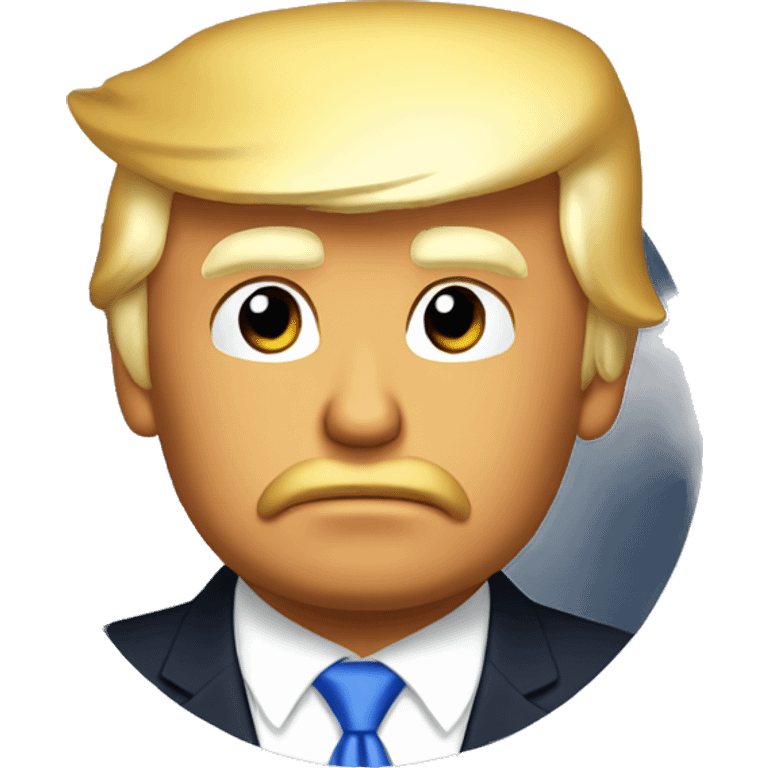 Donald trump asis sur donald duck emoji