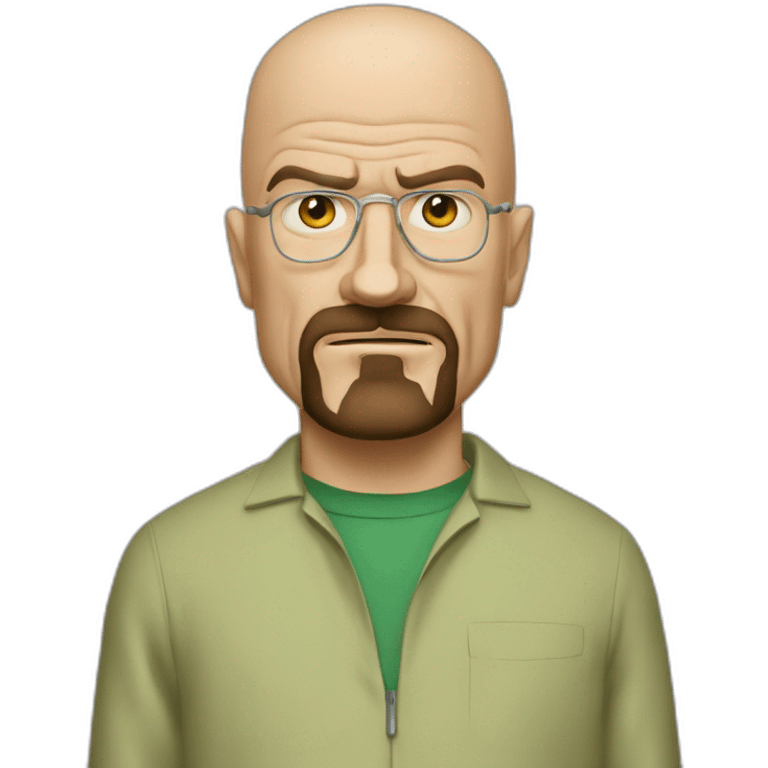 Whaltere White of breaking bad emoji