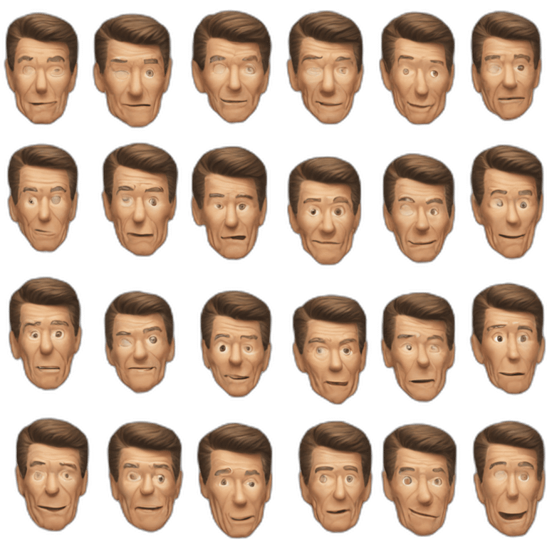 ronald reagan just one photo emoji