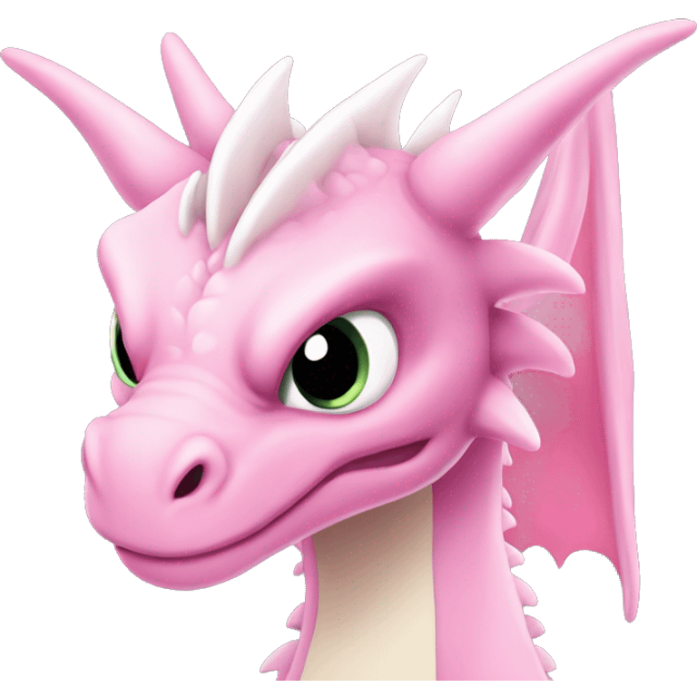 light pink night fury dragon emoji