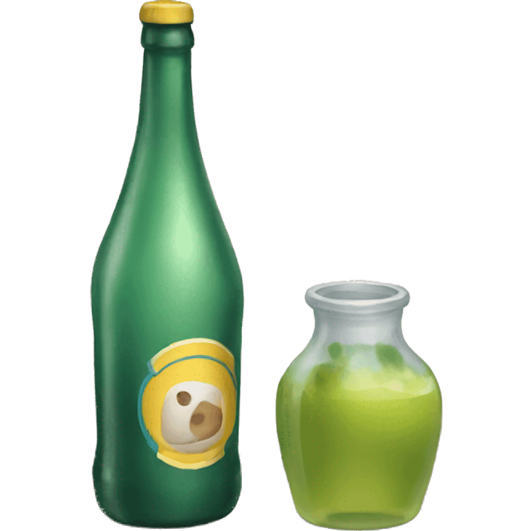 Botella emoji