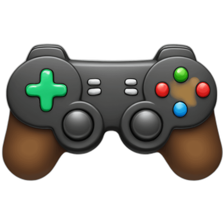 Une glace italienne tiens manette jeu emoji