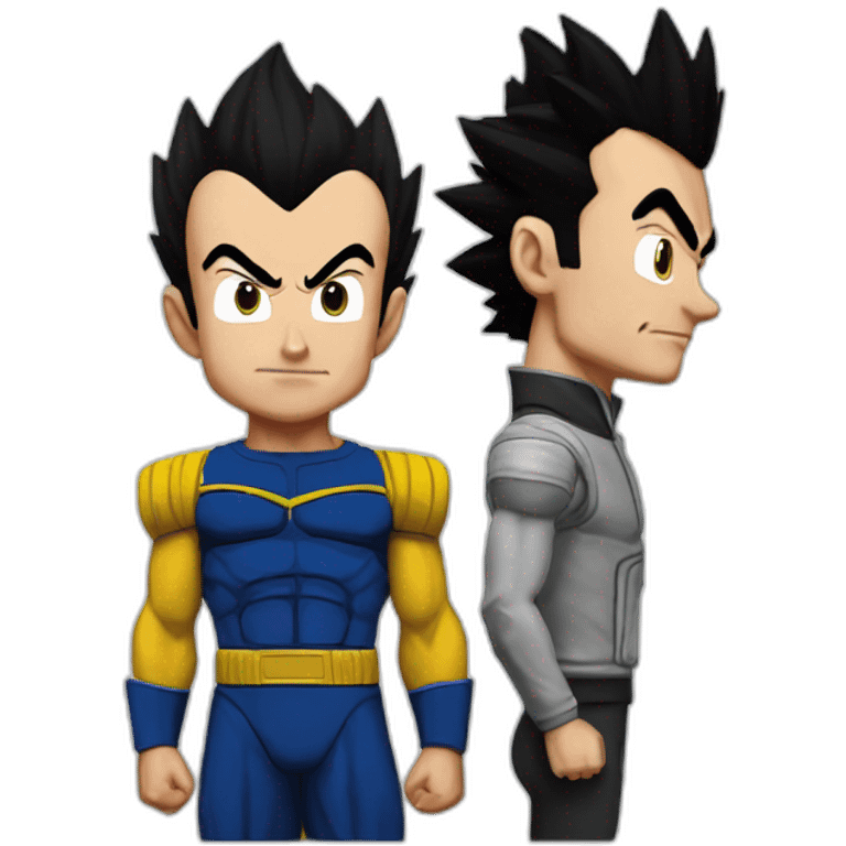 Vegeta and zemmour emoji