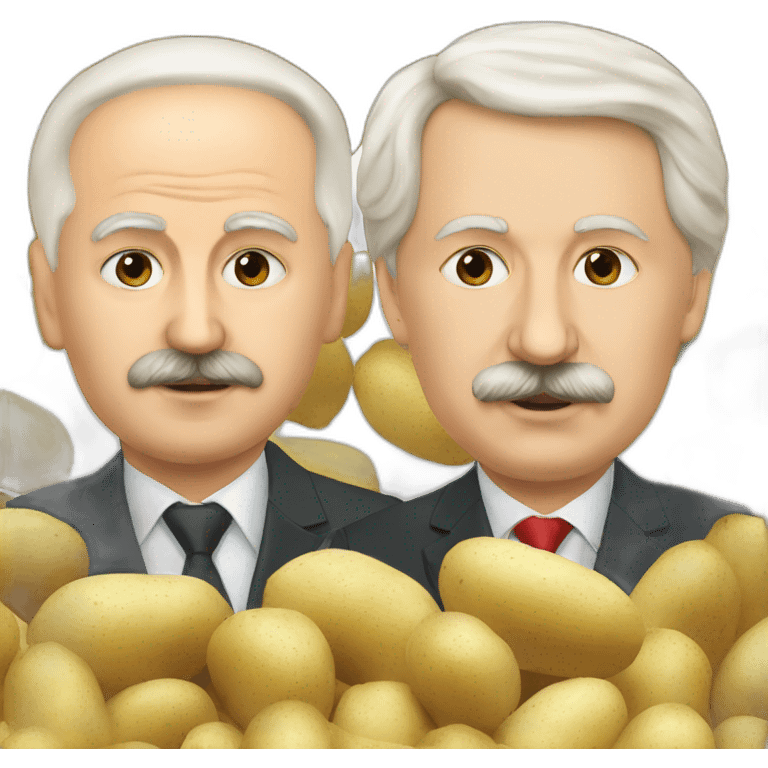 Lukashenko and potatoes  emoji