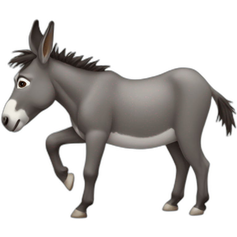 somersault donkey emoji