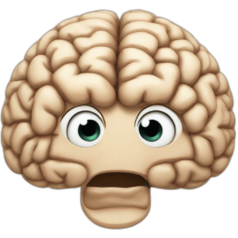 Brain IQ emoji